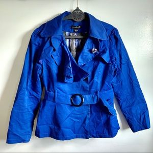 Fitted Raincoat Jacket